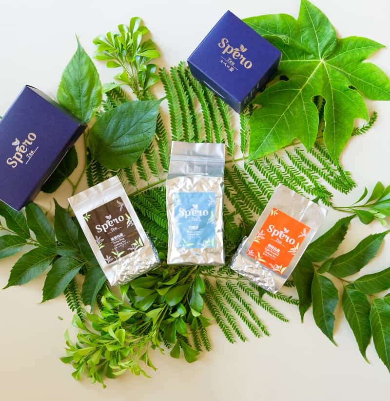 Spero Tea 至希茶 低咖啡因茶組示意茶葉沖泡條件也是低咖啡因茶挑選標準之一組