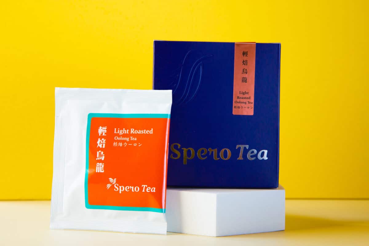Spero Tea至希茶-輕焙烏龍三角立體茶包盒裝8入