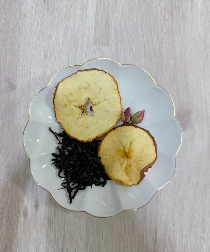 【 零添加果乾茶包 】蘋果玫瑰紅茶
